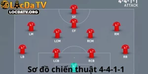 Sơ đồ chiến thuật 4-4-1-1